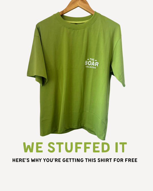 Ugly Green Shirt Fail – FREE (Add to Cart with Any Shirt Purchase)
